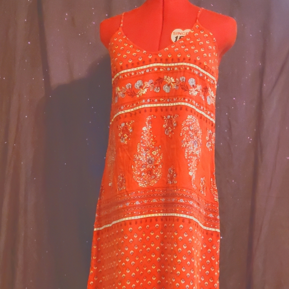 Old Navy, Red Maxi Dress, Small